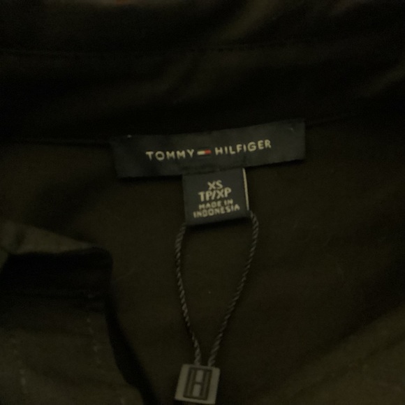 Tommy Hilfiger womens button down black shirt size XS - Picture 11 of 12